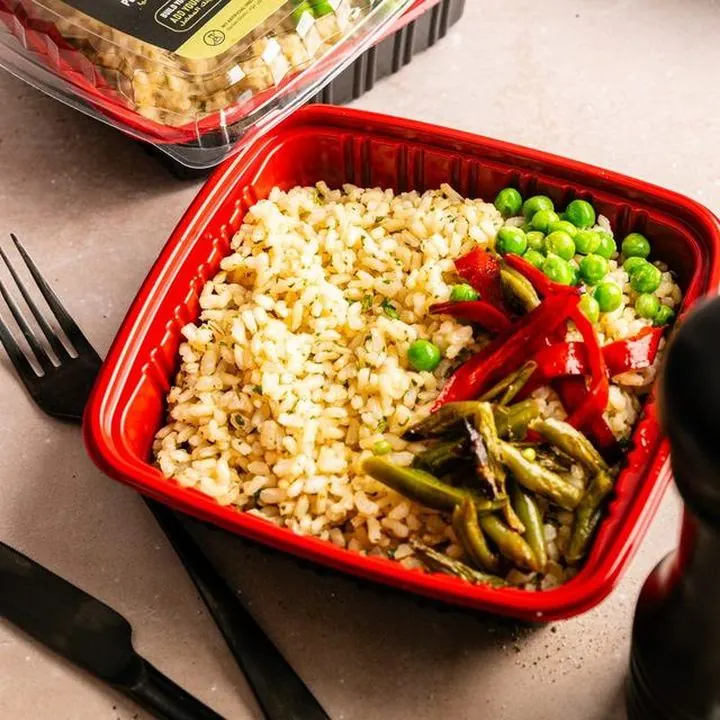 Garlic Parsley Brown Rice